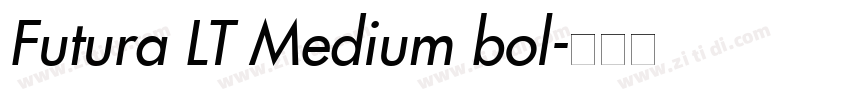 Futura LT Medium bol字体转换 Futura LT Medium bol字体转换